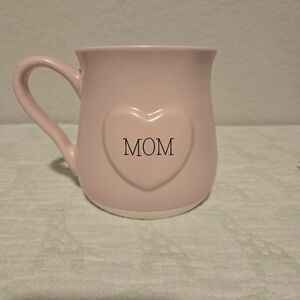 Like New "MOM" Pink Oversized Coffee Mug.